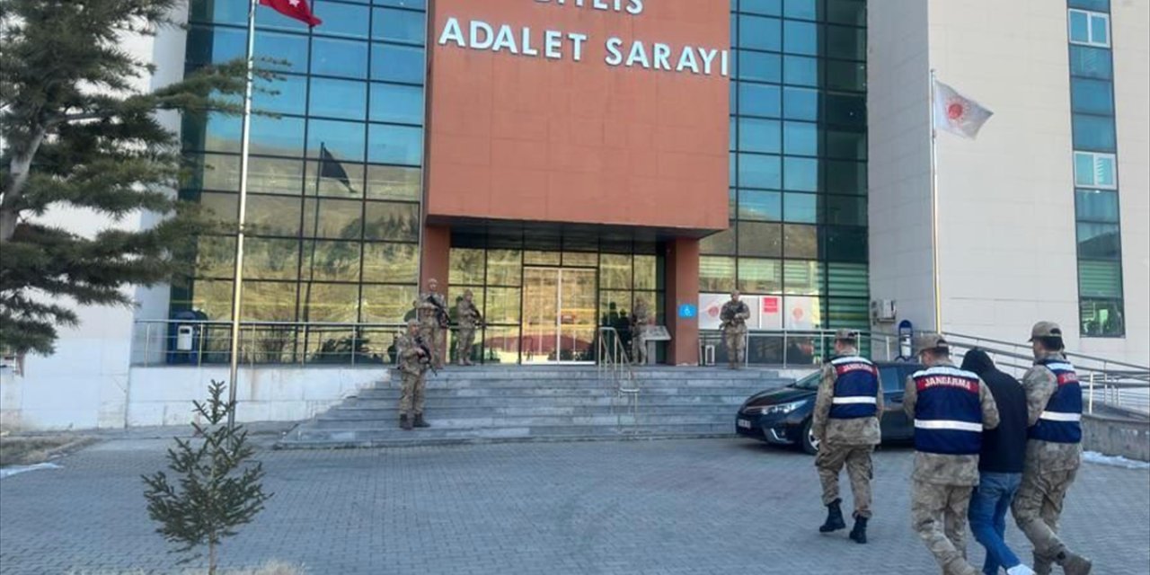 Bitlis'te yakalanan Suriye uyruklu terörist tutuklandı