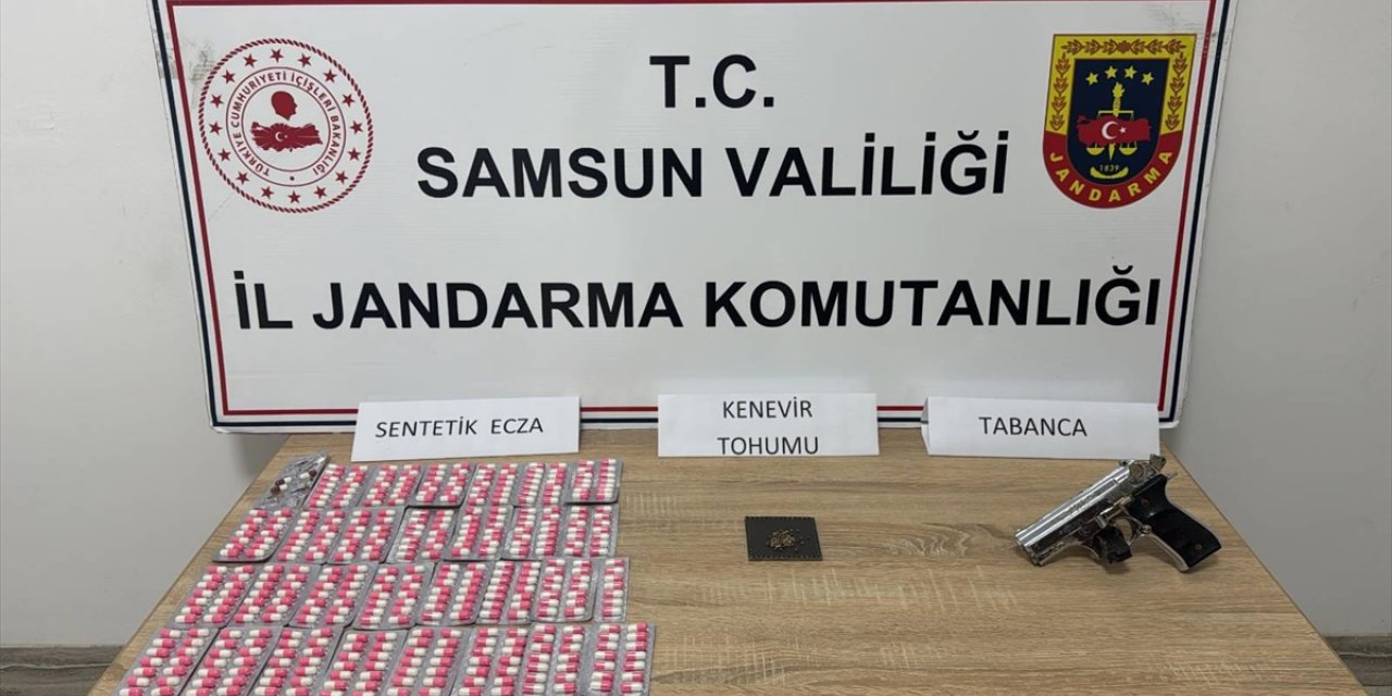 Samsun'da uyuşturucu operasyonlarında 3 zanlı yakalandı