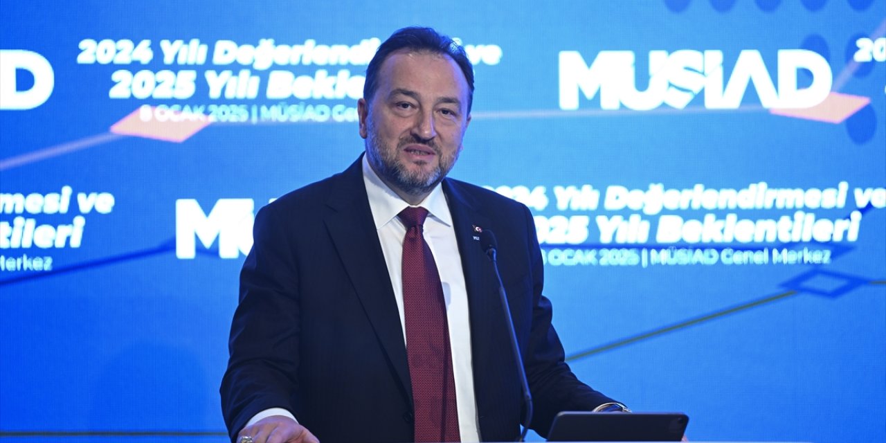 MÜSİAD Başkanı Mahmut Asmalı "2024 Yılı Değerlendirmesi 2025 Yılı Beklentileri" programında konuştu: