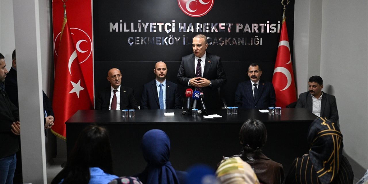 MHP'li Yönter'den partisinin Ümraniye ve Çekmeköy ilçe başkanlıklarına ziyaret: