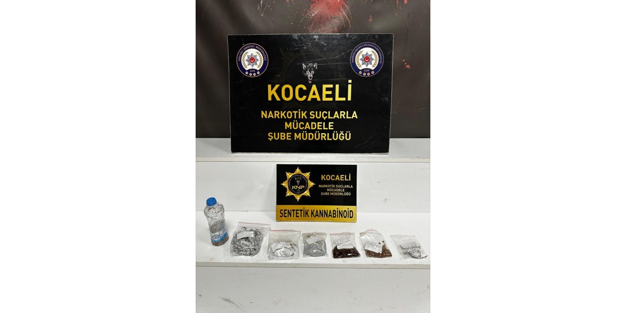 Kocaeli'de uyuşturucu operasyonunda yakalanan 5 zanlı tutuklandı