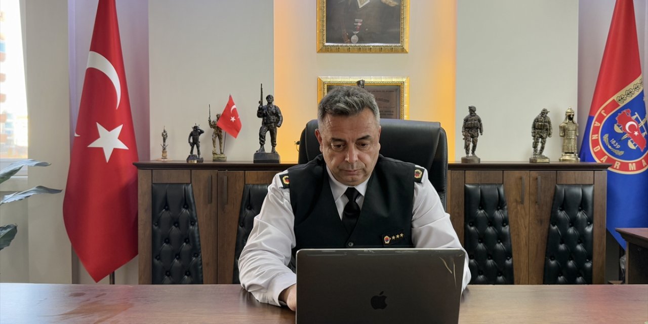 Tekirdağ Jandarma Komutanı Çetin, AA'nın "Yılın Kareleri" oylamasına katıldı