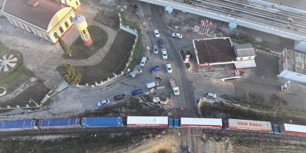 Edirne'de tren arızası nedeniyle Karağaç'a ulaşım bir süre sağlanamadı