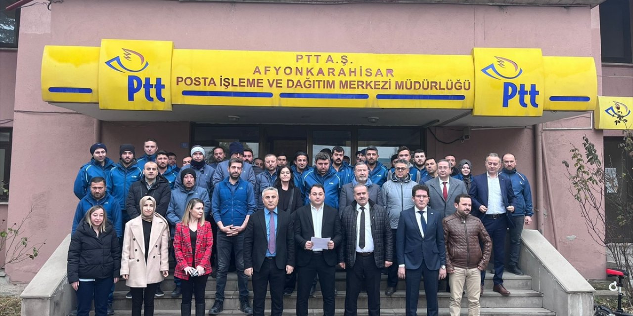 Rize'de iki PTT çalışanının öldürülmesi, Konya ve Afyonkarahisar'da protesto edildi