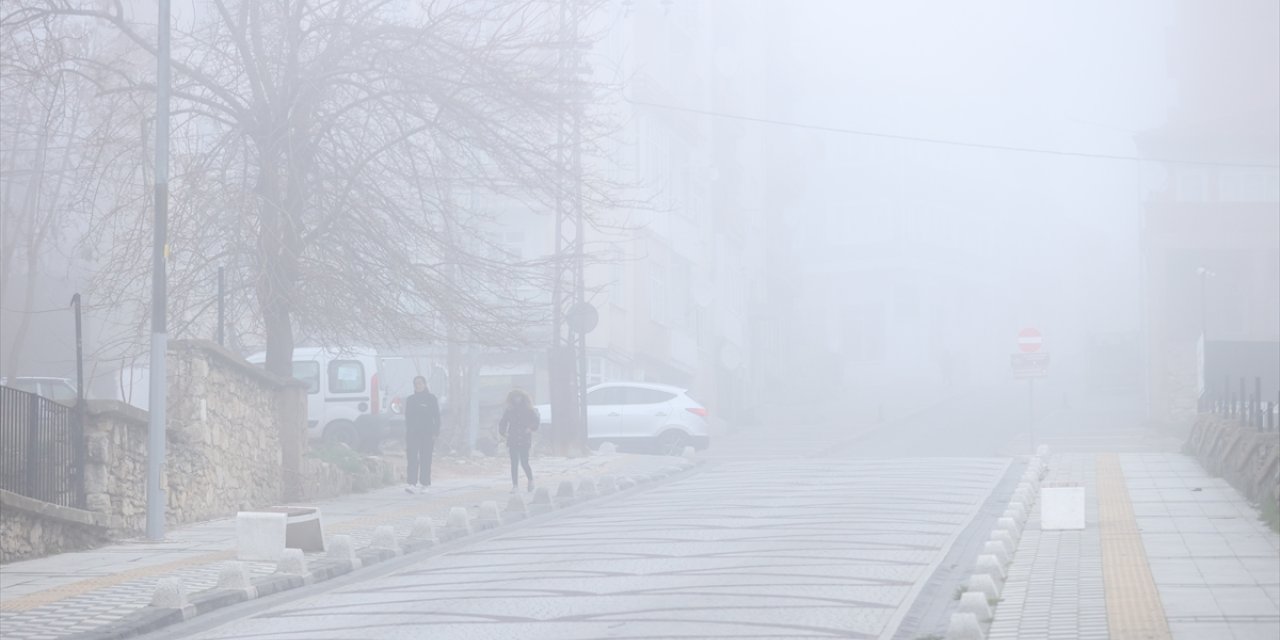 Kırklareli'nde yoğun sis etkili oldu