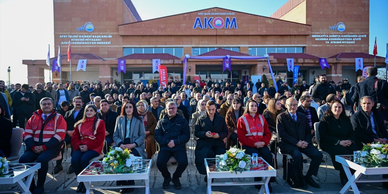 Van'da Afet Koordinasyon Merkezi açıldı