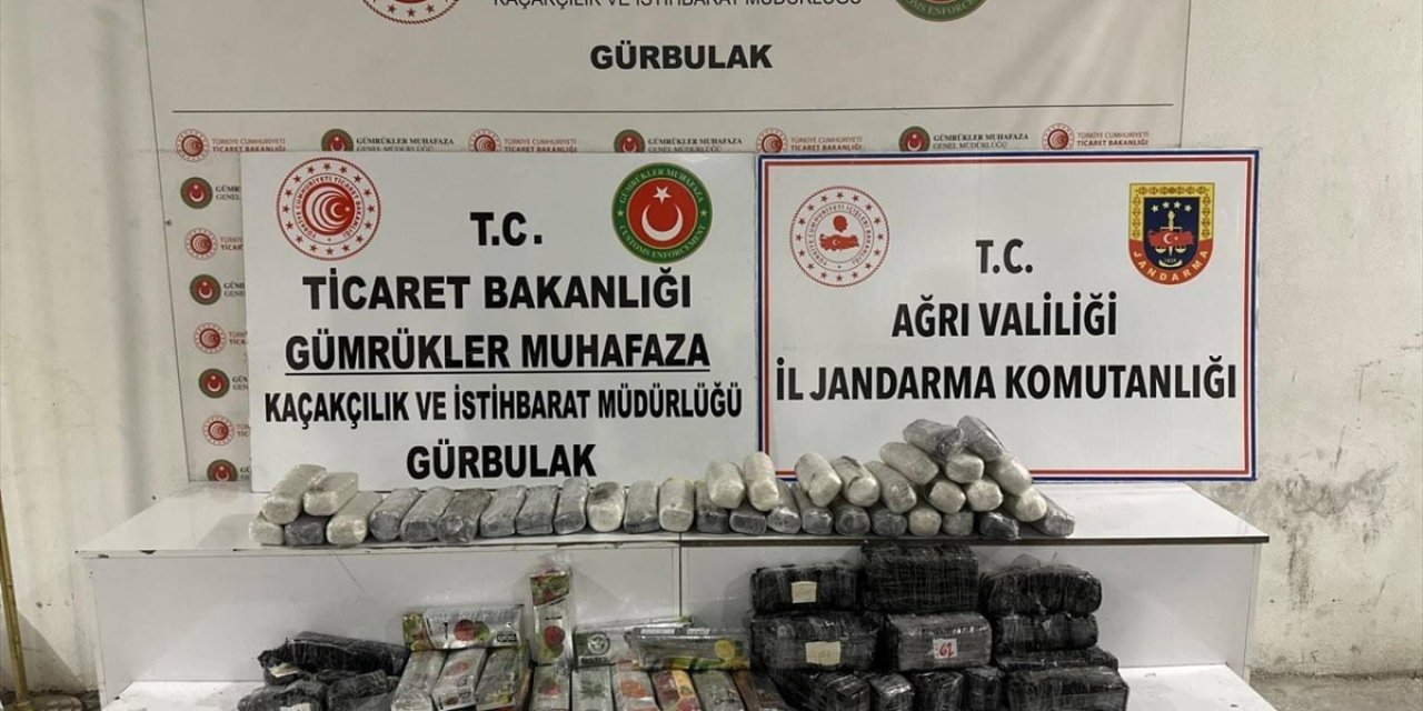 Gürbulak Gümrük Kapısı'nda 18 kilo 730 gram esrar ele geçirildi