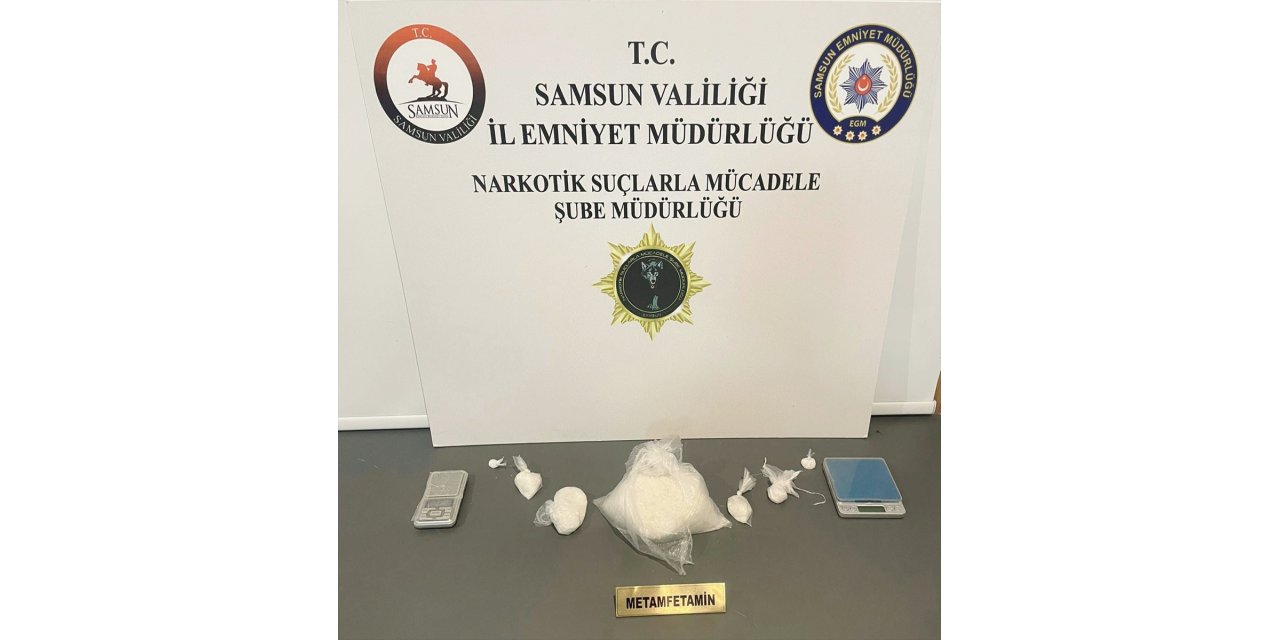 Samsun'da toprağa gömülü uyuşturucu ele geçirildi, 1 şüpheli yakalandı