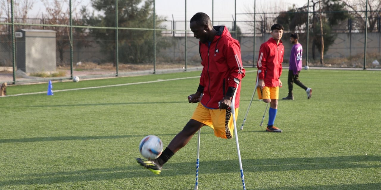 Şanlıurfa'nın engelli futbol takımında hedef Türkiye Kupası'nı kazanmak