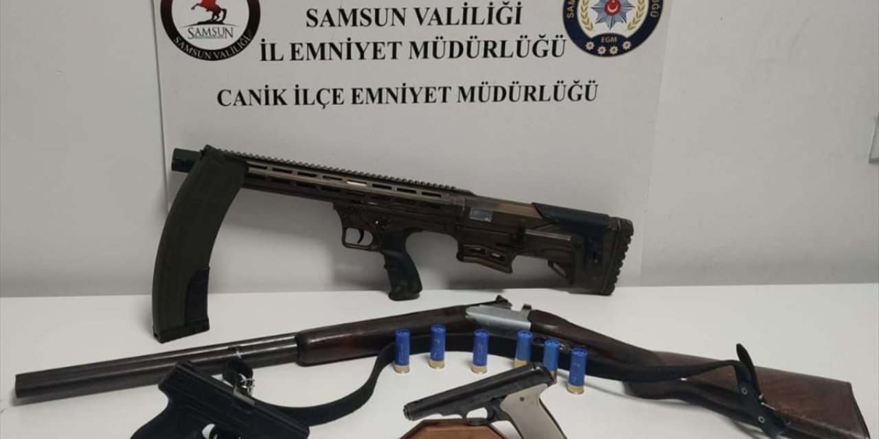 Samsun'da düğünde havaya ateş açan 3 zanlı yakalandı