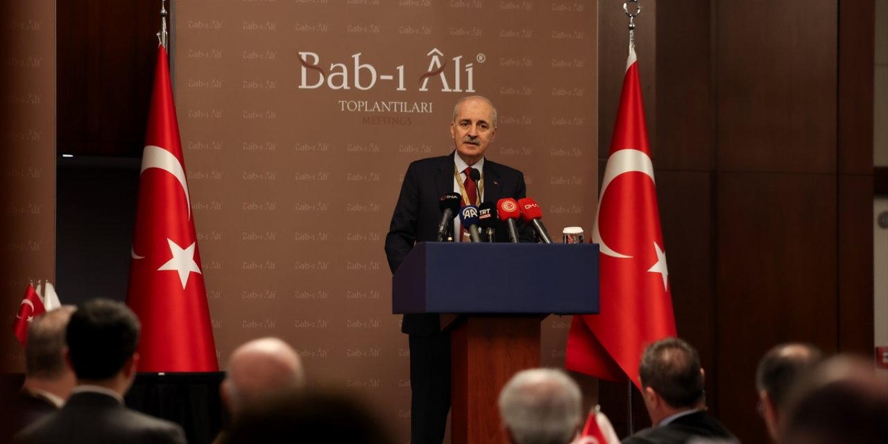 TBMM Başkanı Kurtulmuş "Bab-ı Ali Toplantıları"nda konuştu: