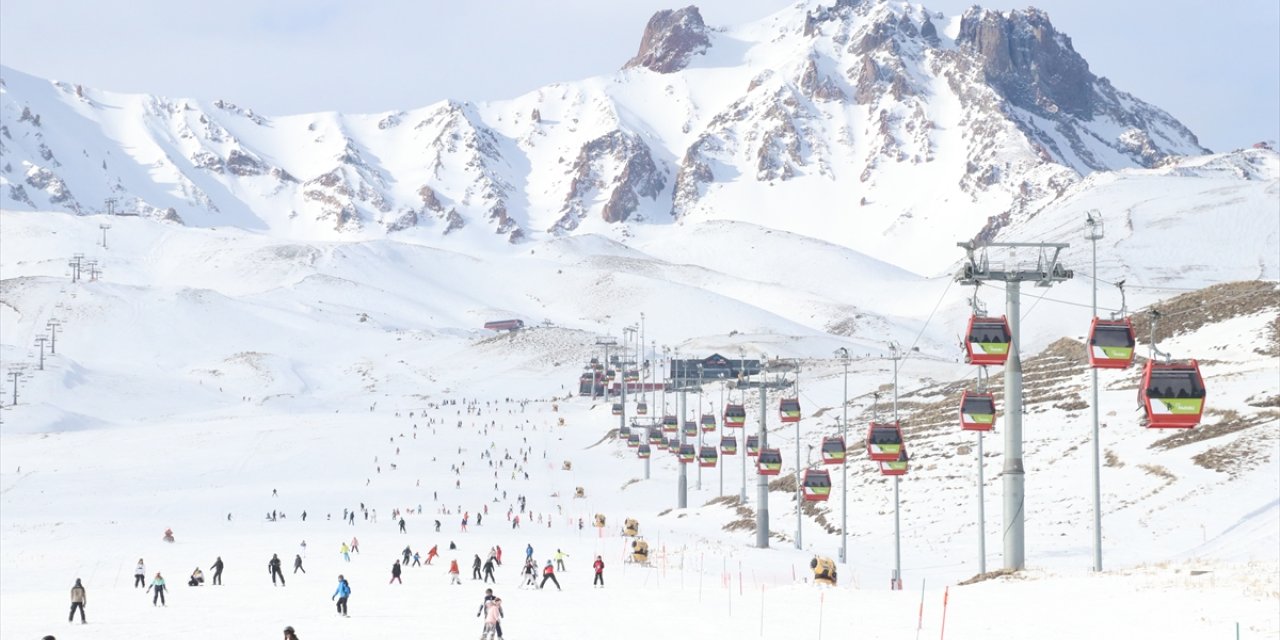 Erciyes, 45 günde 850 binden fazla ziyaretçi ağırladı