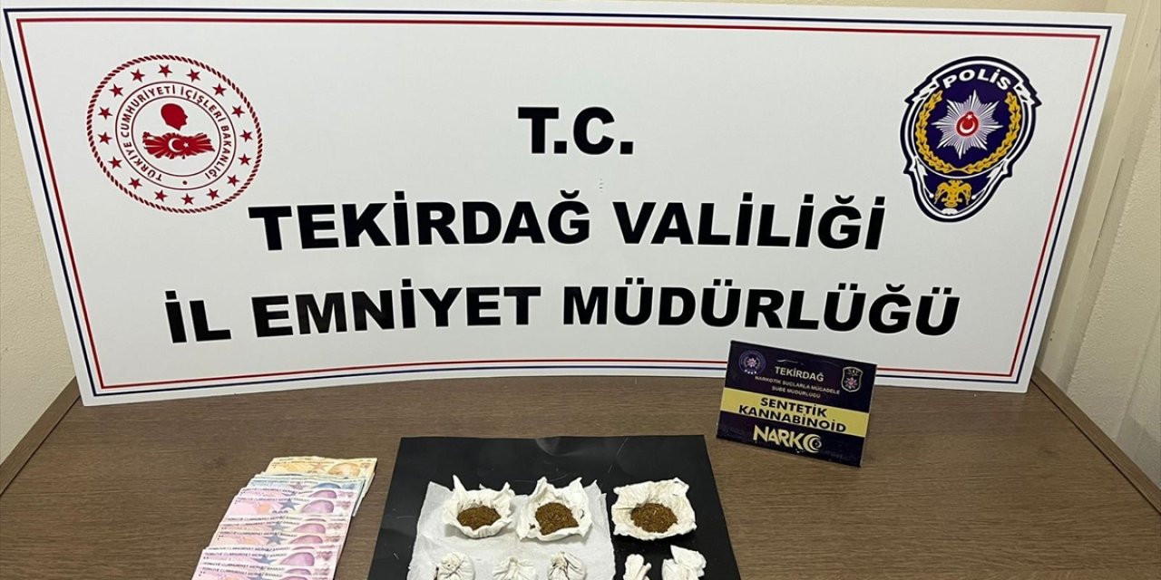 Tekirdağ'da narkotik uygulamalarında 9 şüpheli tutuklandı