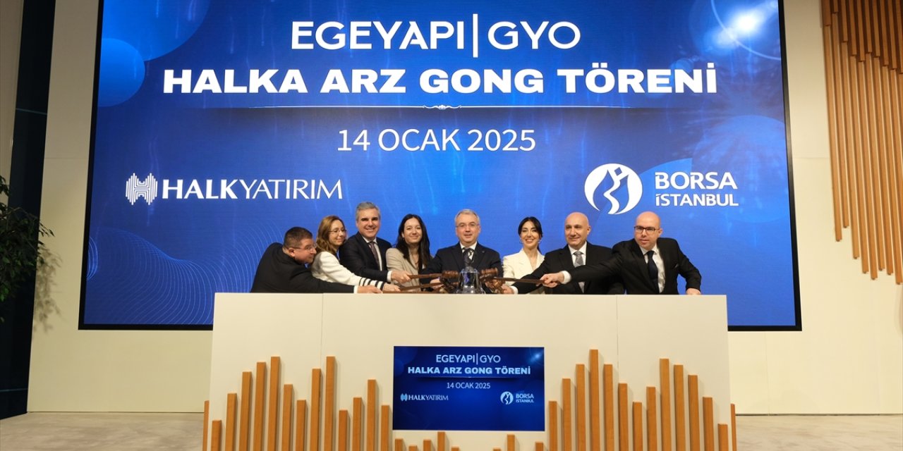 Borsa İstanbul'da gong EgeYapı Avrupa GYO için çaldı