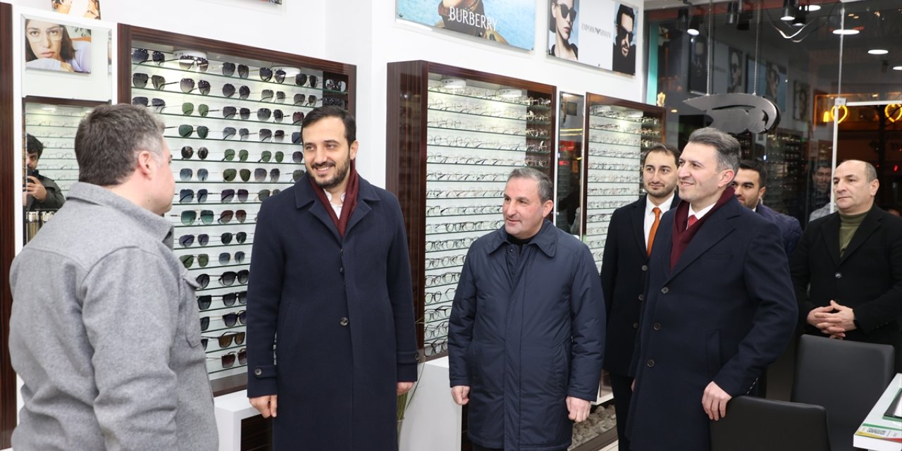 AK Parti İstanbul İl Başkan Adayı Abdullah Özdemir'den Sultanbeyli'de esnaf ziyareti