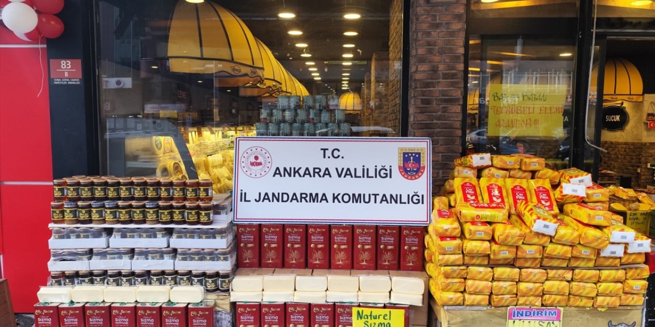 Ankara'da sahte ve kaçak gıda maddelerine yönelik operasyon