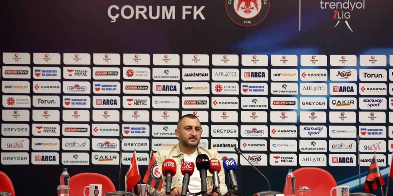 Çorum FK Başkanı Yalçın, 1. Lig'deki hedeflerini anlattı: