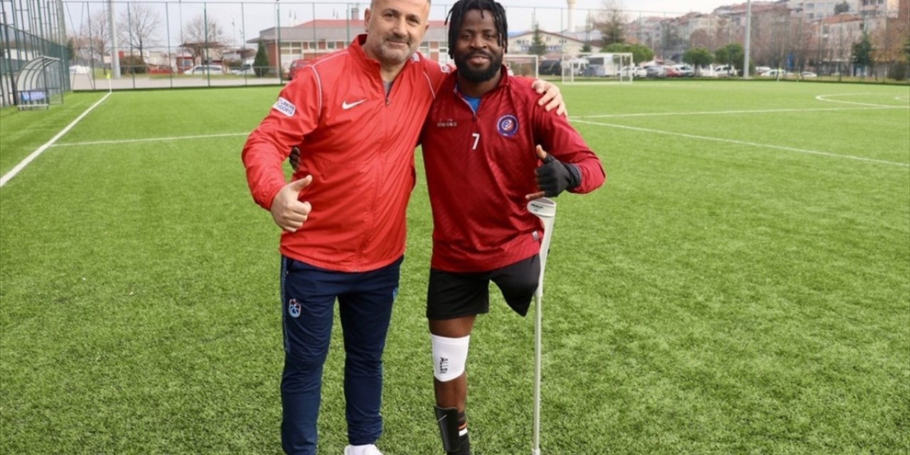 Trabzon'un ampute futbol takımında hedef şampiyonluk