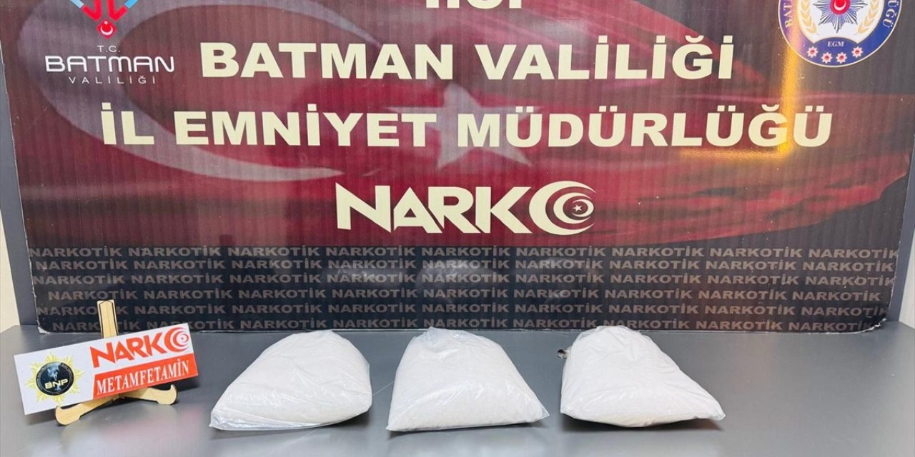 Batman'da tırda 3 kilo 50 gram sentetik uyuşturucu ele geçirildi