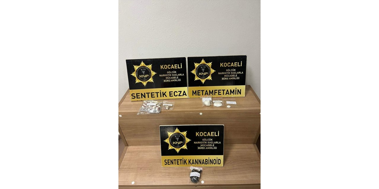 Kocaeli'de uyuşturucu operasyonunda yakalanan 5 zanlı tutuklandı