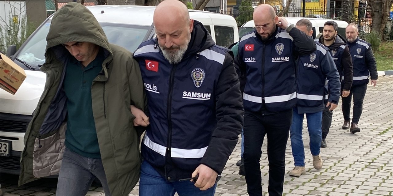 Samsun'da elektrikli bisiklet çaldıkları iddiasıyla 5 zanlı yakalandı