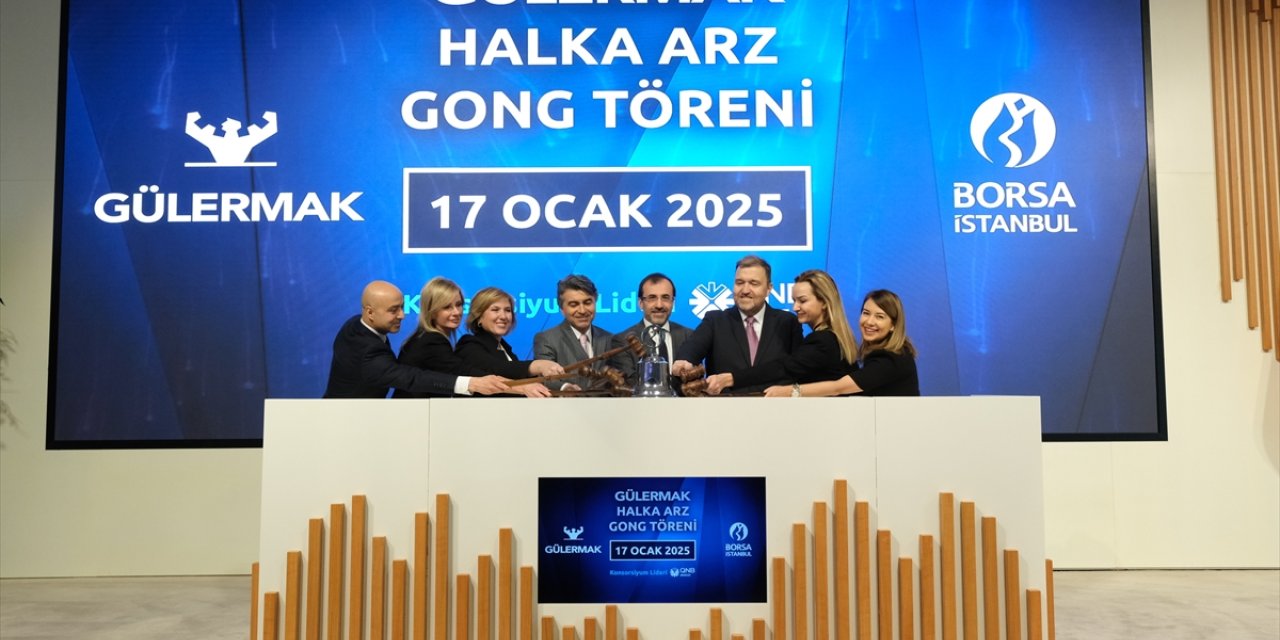 Borsa İstanbul'da gong Gülermak için çaldı