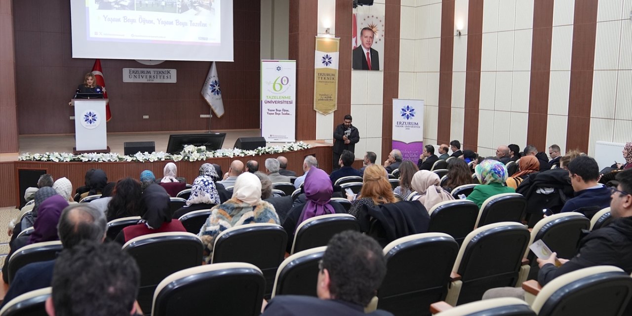 Erzurum'da 60 yaş üstü bireylere "Tazelenme Üniversitesi" ile eğitim fırsatı