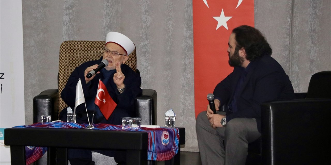 Mescid-i Aksa İmam Hatibi Şeyh İkrime Sabri, Trabzon'da vatandaşlarla bir araya geldi: