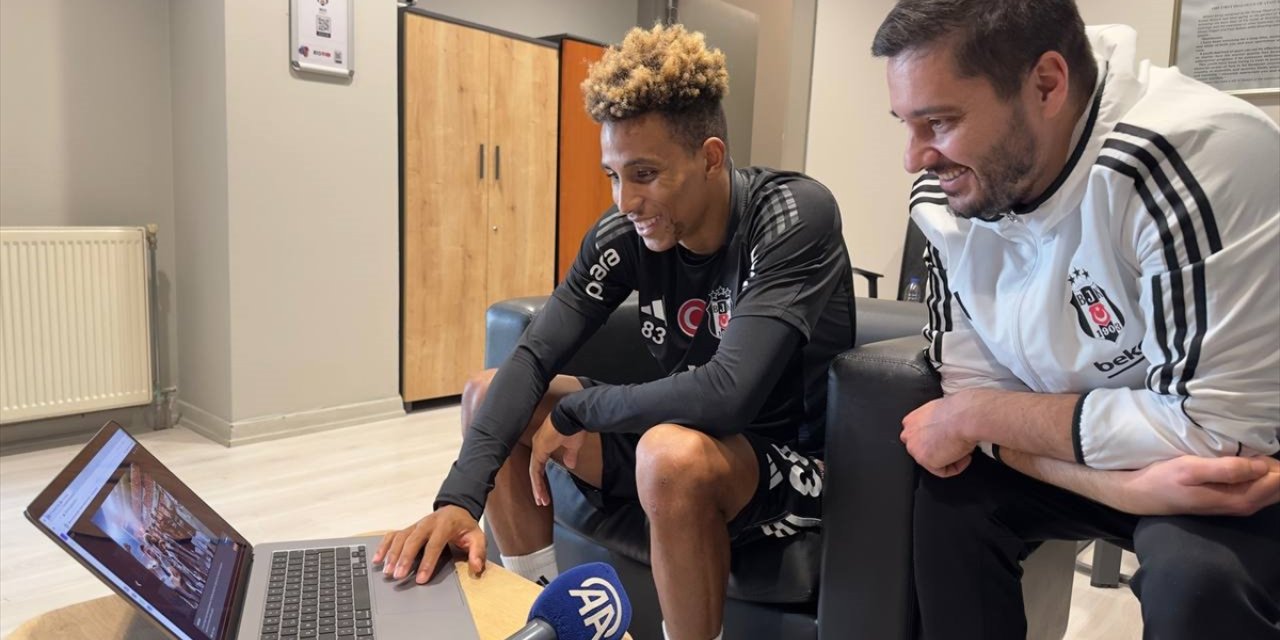 Beşiktaşlı Gedson Fernandes, AA'nın "Yılın Kareleri" oylamasına katıldı