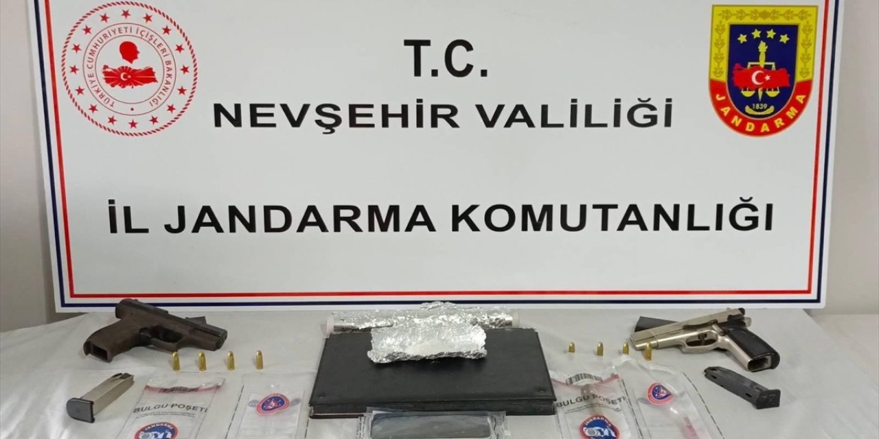 Nevşehir'de uyuşturucu operasyonunda yakalanan 2 şüpheli tutuklandı