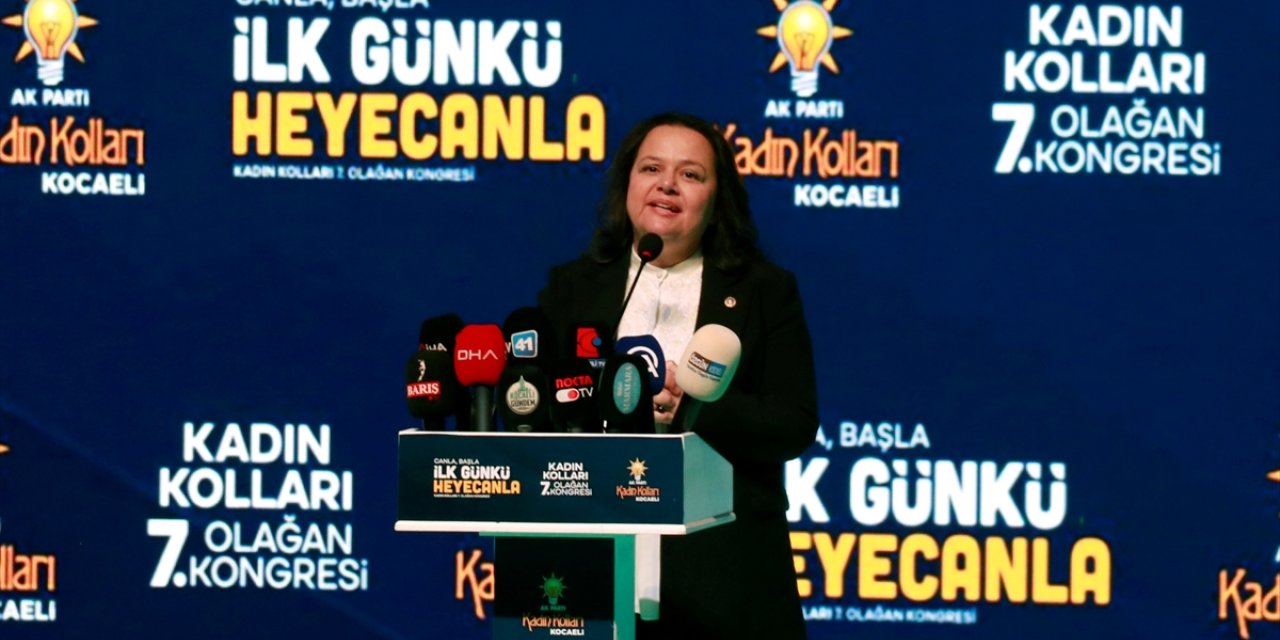 AK Parti Kocaeli 7. Olağan İl Kadın Kolları Kongresi yapıldı