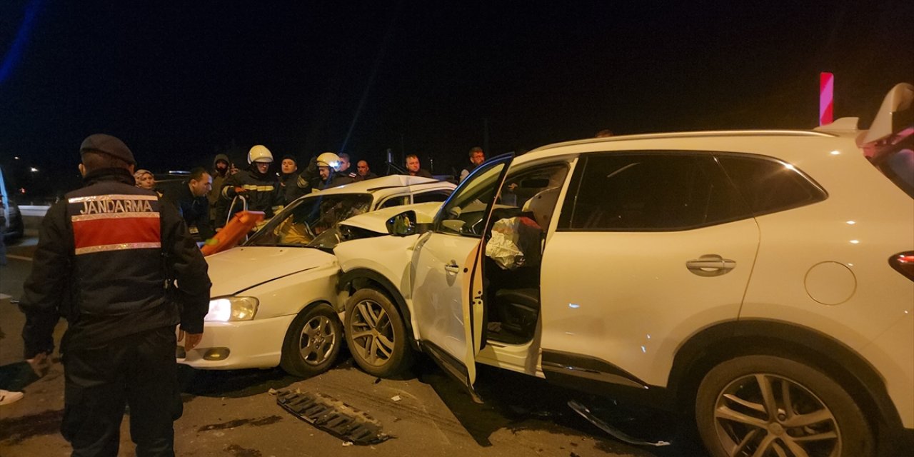 Konya'da trafik kazasında 6 kişi yaralandı