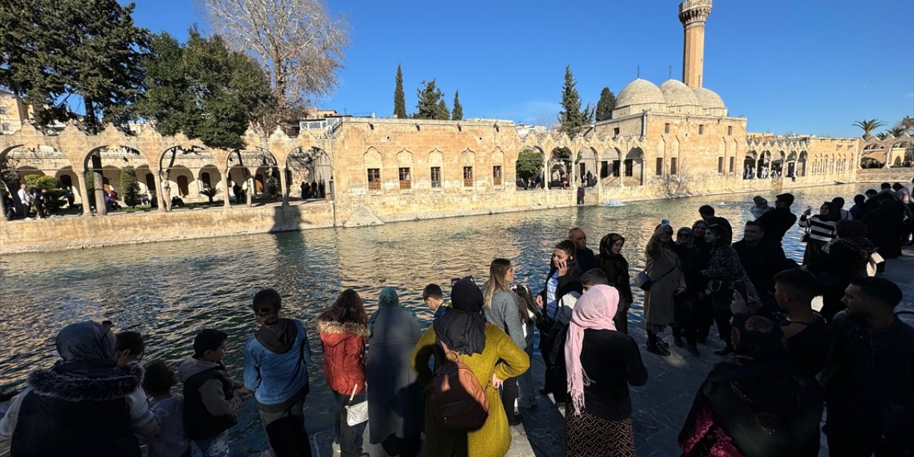 Balıklıgöl'de yarıyıl tatili yoğunluğu