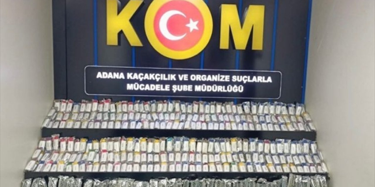 Adana'da kaçakçılık iddiasıyla 2 şüpheli gözaltında