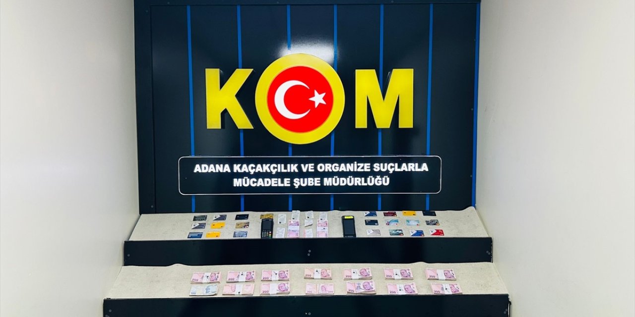 Adana'da tefecilik operasyonunda 2 zanlı yakalandı