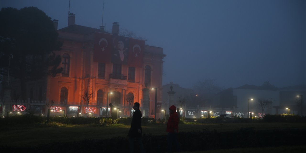 Edirne'de sis etkili oldu