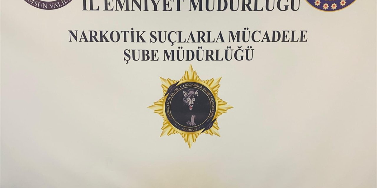 Samsun'da 1 kilogram sentetik uyuşturucu ele geçirildi