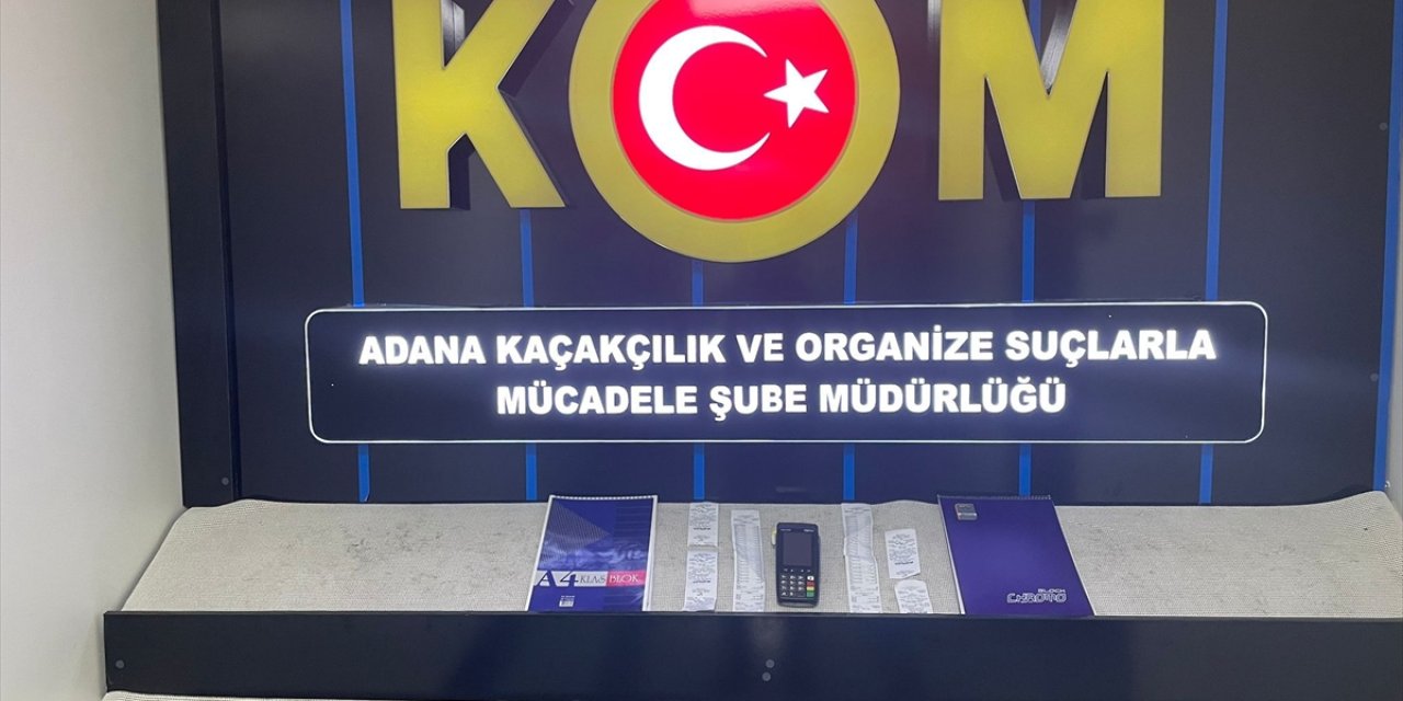 Adana'da tefecilik operasyonunda 2 şüpheli yakalandı