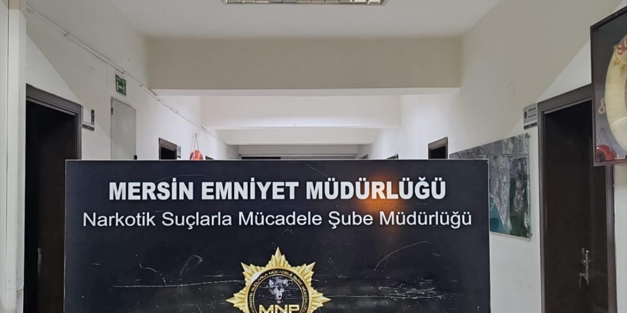 Mersin'de 43 kilo 720 gram sentetik uyuşturucu ele geçirildi