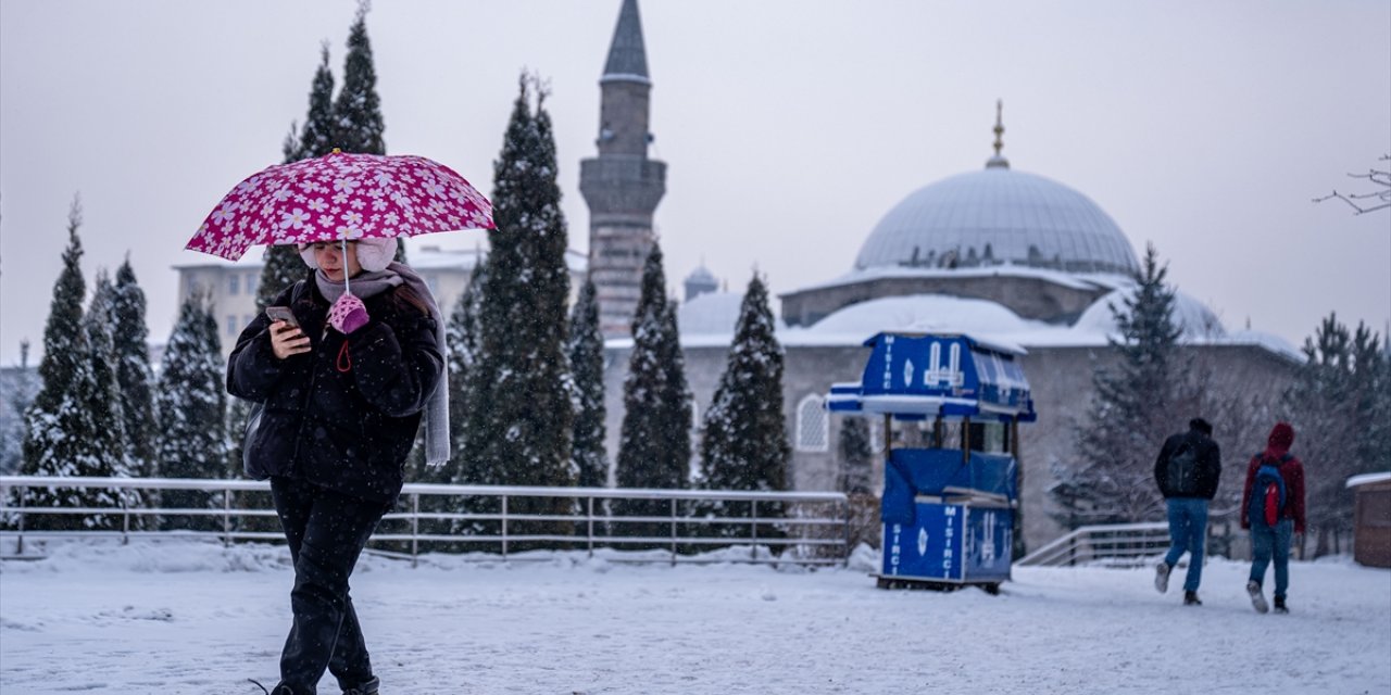 Erzurum, Kars, Ardahan, Ağrı ve Tunceli'de kar etkili oldu