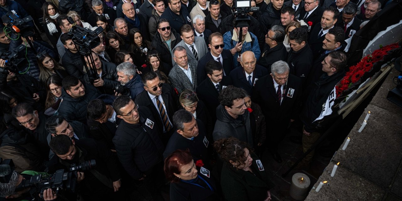 CHP Genel Başkanı Özel, Uğur Mumcu'yu anma töreninde konuştu: