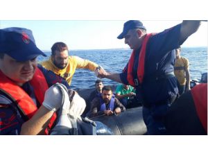 Denizde düzensiz göçmen operasyonu