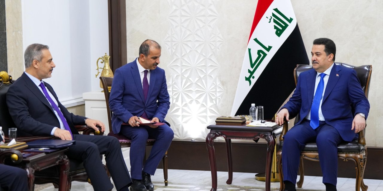 Dışişleri Bakanı Fidan, Irak Başbakanı Sudani tarafından kabul edildi