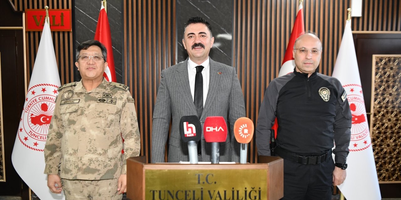 Tunceli'de geçen yıl terör örgütü PKK'ya yönelik 5 bin 71 operasyon düzenlendi