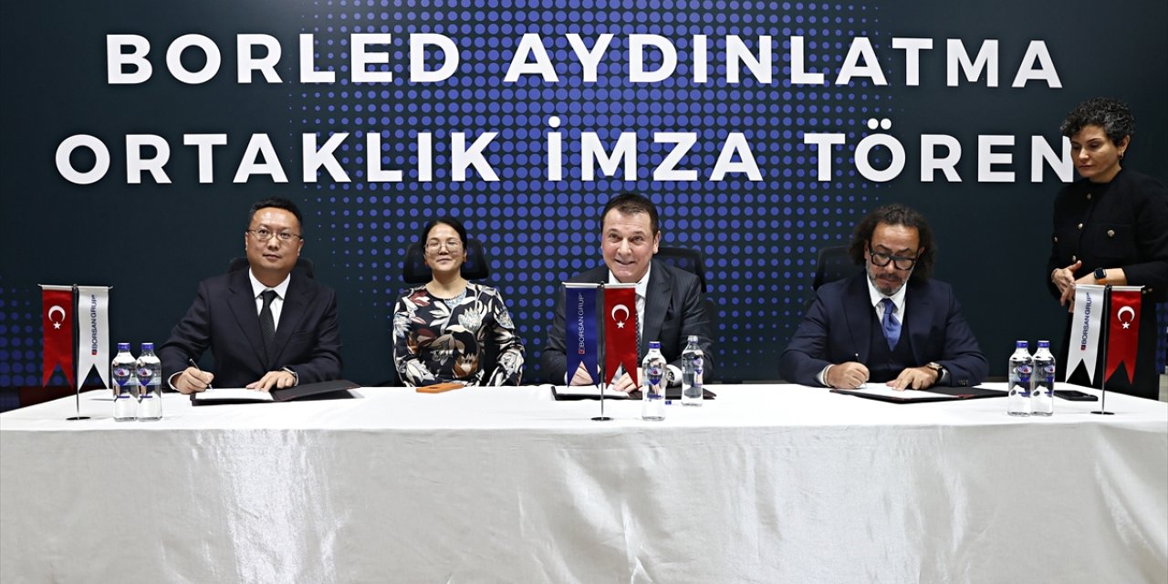 Borled Aydınlatma, Çin merkezli Lixing Lightting firması ile ortaklık imzaladı