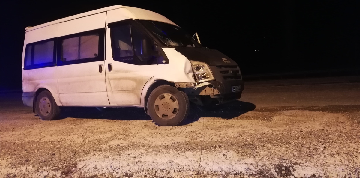 Kastamonu'da minibüsün çarptığı yaşlı adam öldü