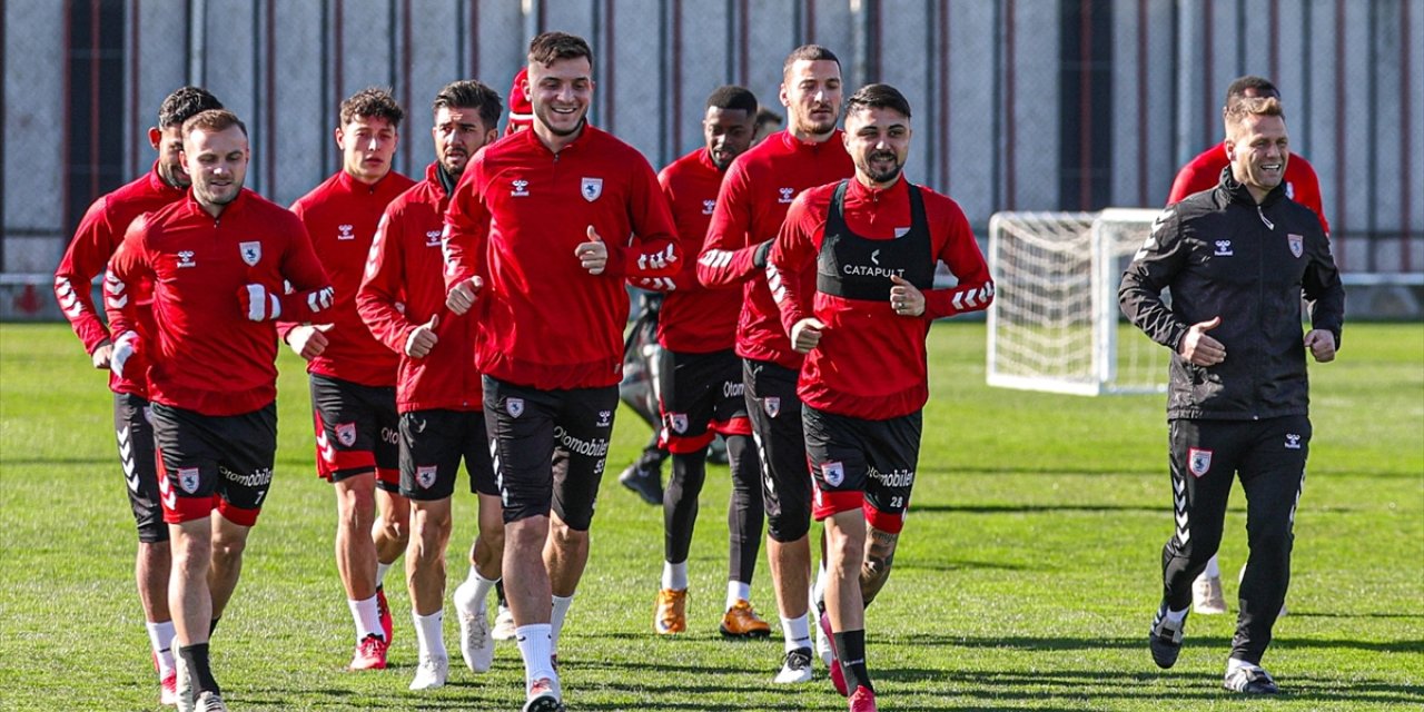 Reeder Samsunspor, Başakşehir maçının hazırlıklarını sürdürdü