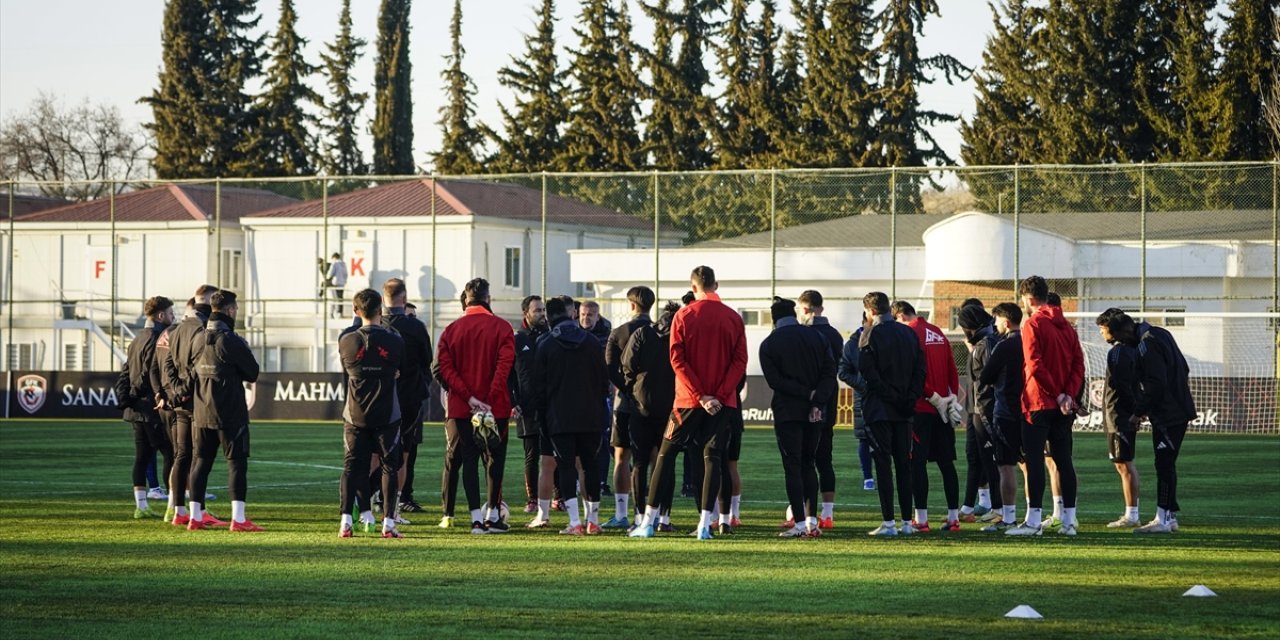 Gaziantep FK, Galatasaray maçının hazırlıklarını sürdürdü