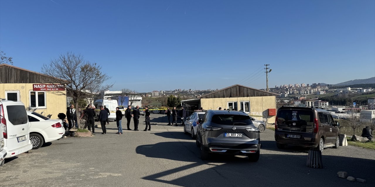 Samsun'da silahlı kavgada baba ile oğlunu yaralayan zanlı tutuklandı