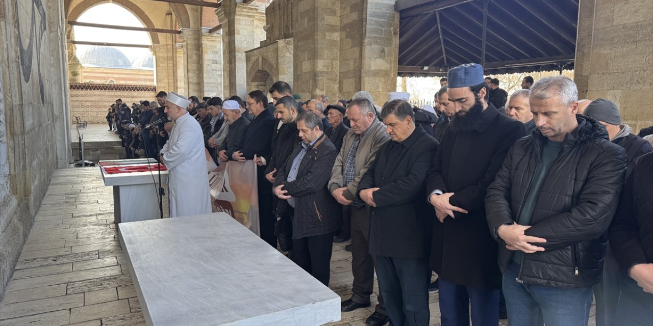 Edirne'de İzzeddin el-Kassam Tugayları Komutanı Muhammed ed-Dayf için gıyabi cenaze namazı kılındı